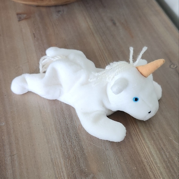 🦄 Ty Beanie Baby “Mystic” the Unicorn 1993 – Non-Iridescent Horn, Vintage - Picture 9 of 16